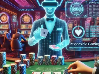 Croupier virtuale in un casinò tecnologico